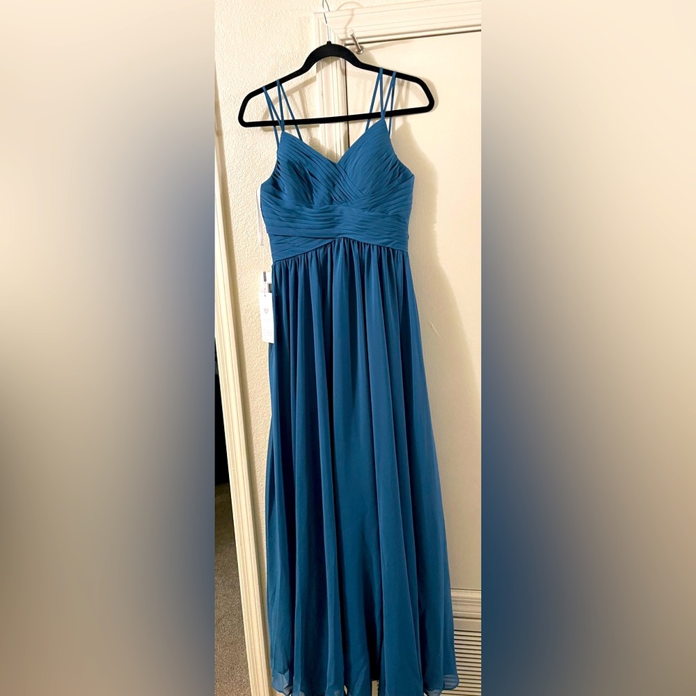 JJ’s House blue bridesmaid/prom dress size 4